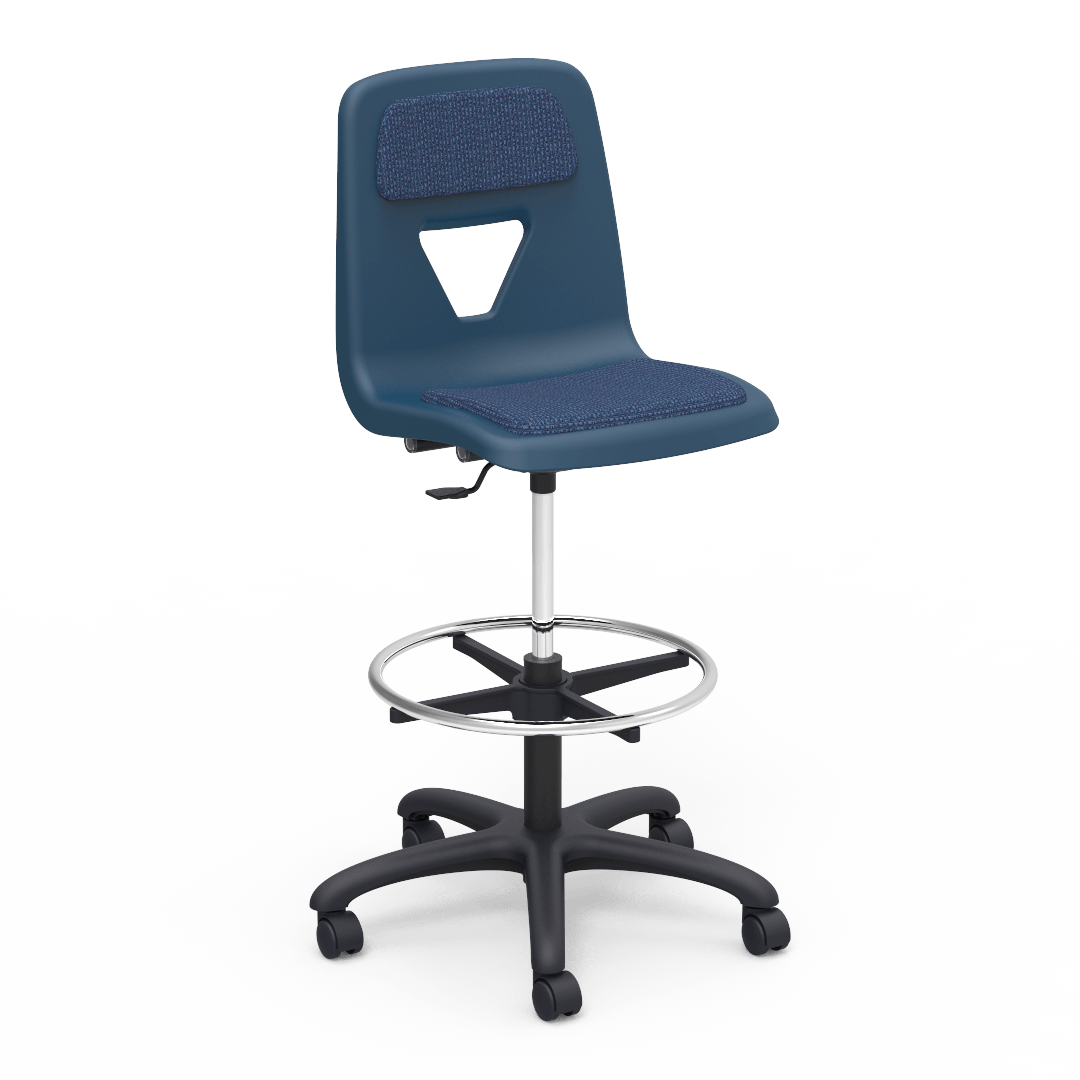 2000 Series Lab Stool with Padded Seat