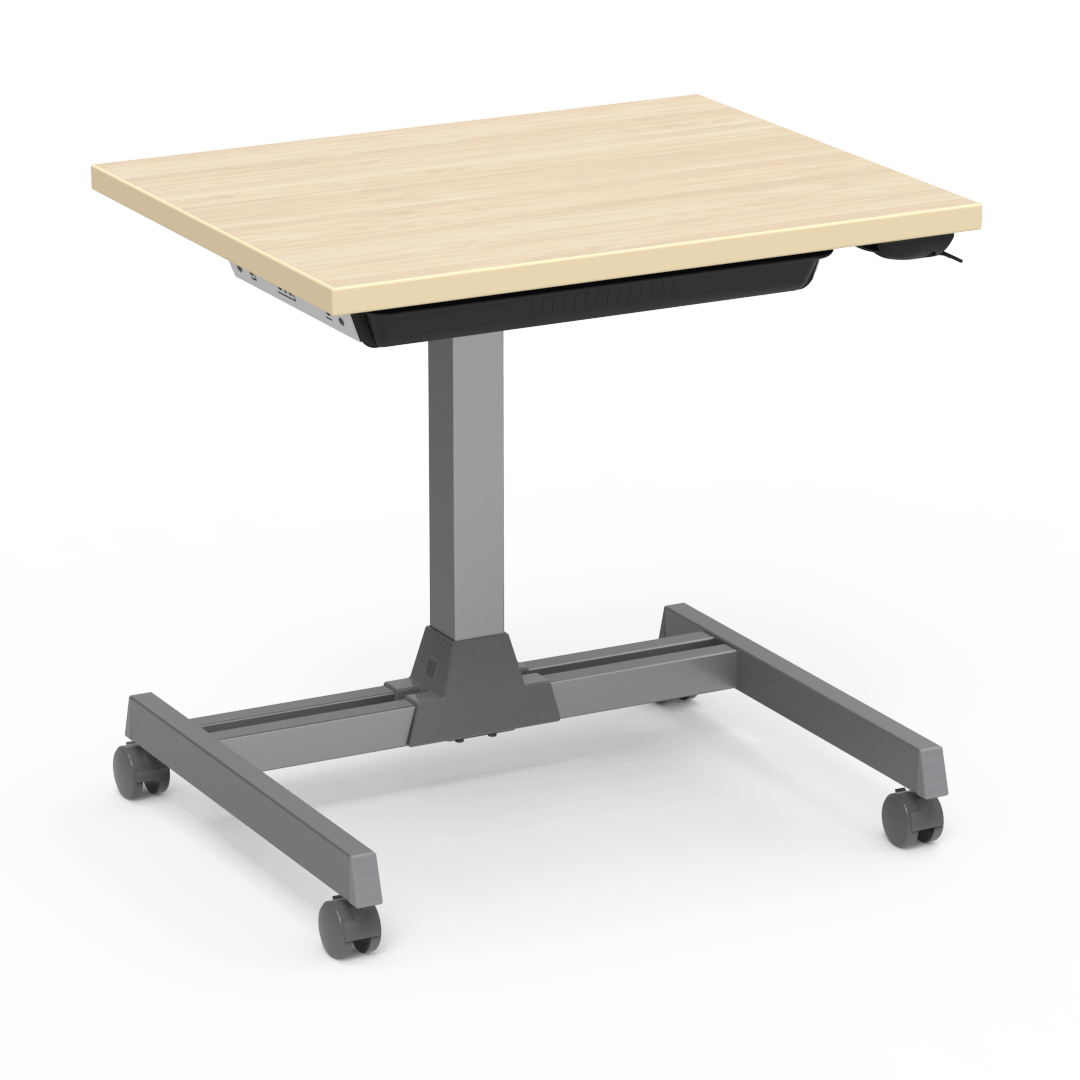 Topaz Series Sit-to-Stand Workstation Rectangle Top