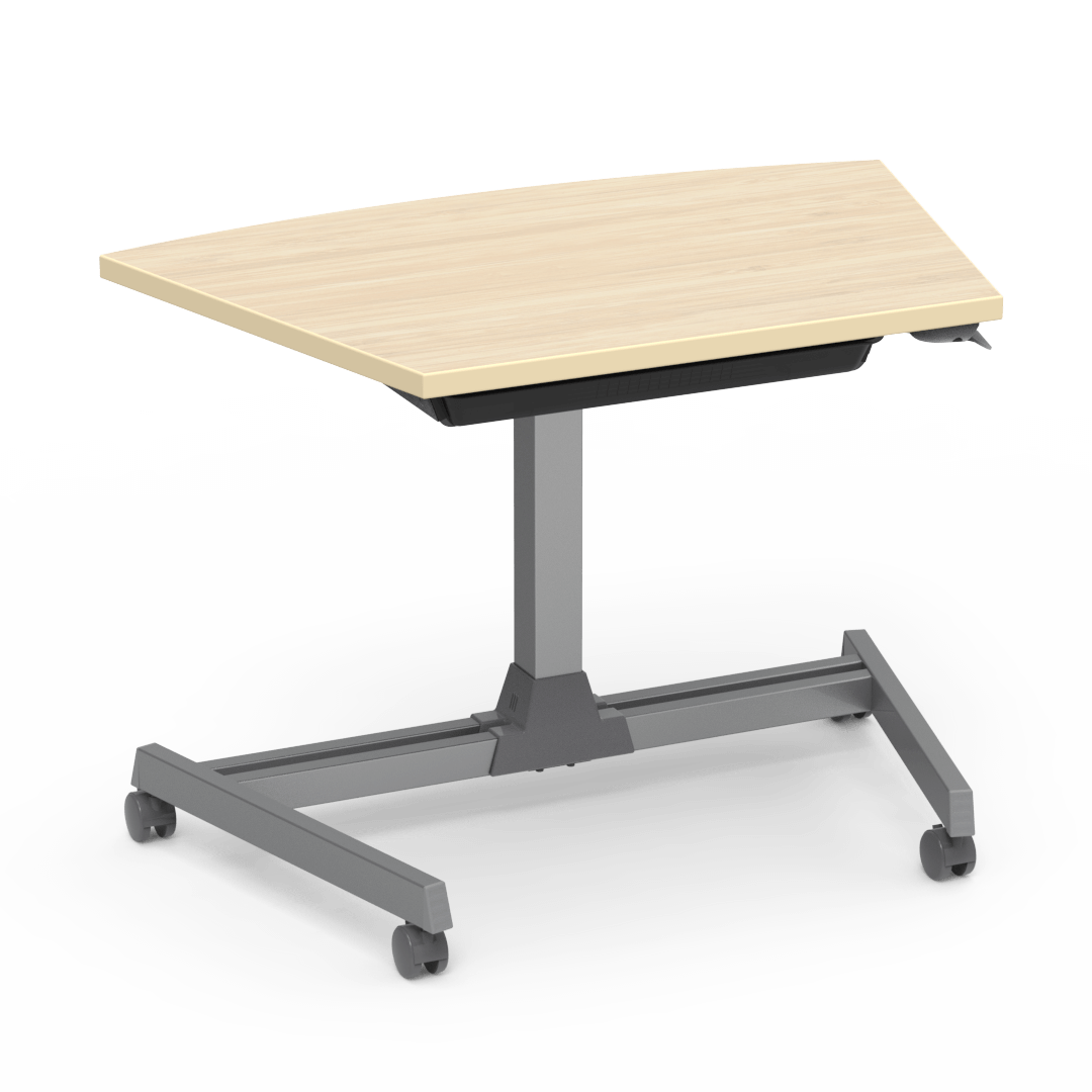Topaz Series Sit-to-Stand Workstation Wedge Top
