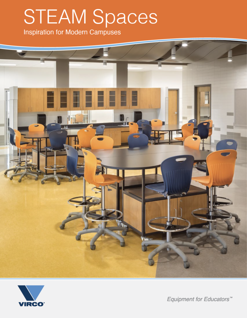 Virco STEAM Spaces catalog
