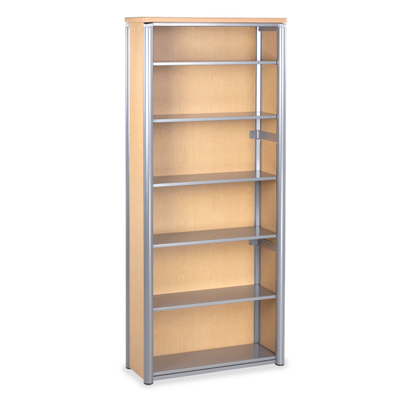 Plateau Series Bookcase 36" x 14" x 84" Six Shelves