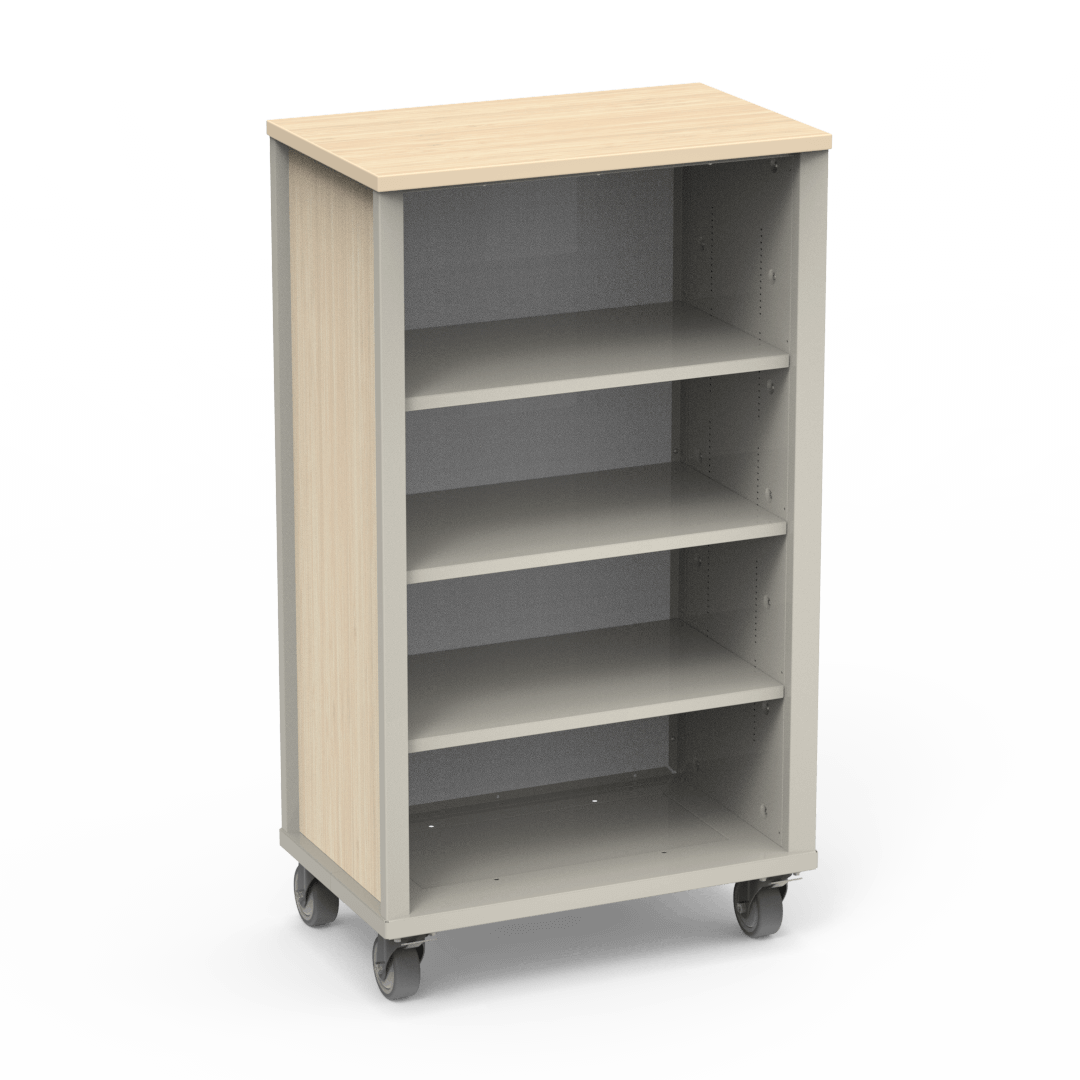 Topaz Series Mobile Bookcase 36" x 22" x 64"