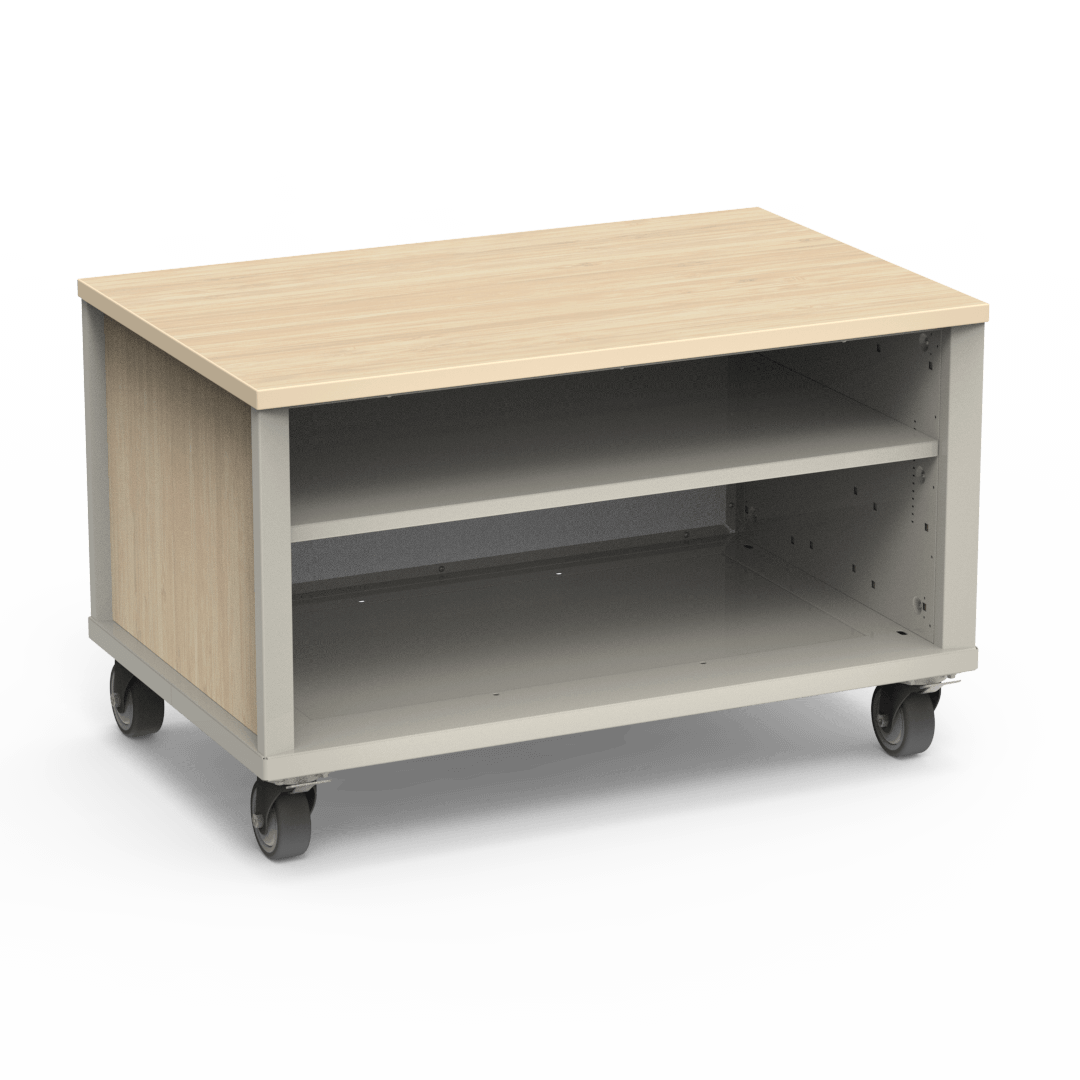 Topaz Series Mobile Storage Cabinet, Without Doors 30"H