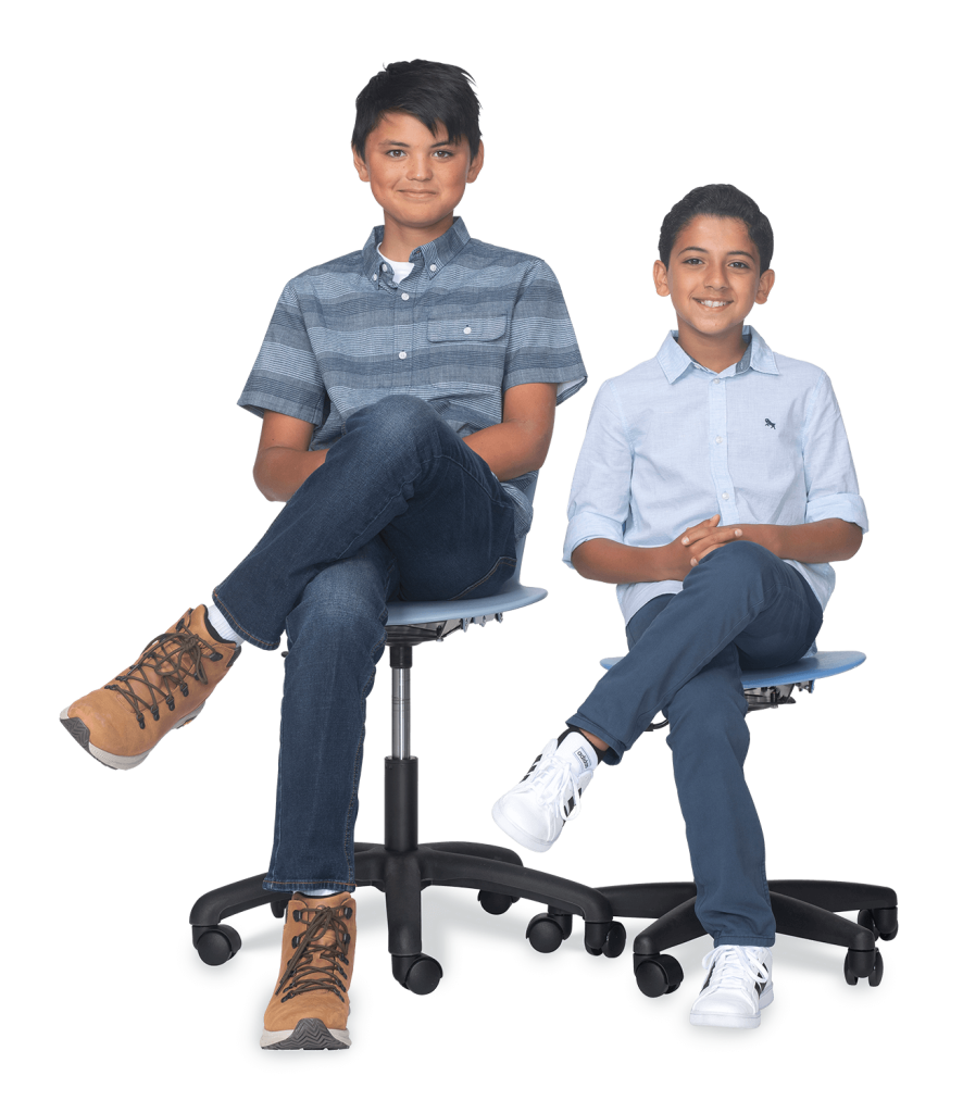 ZUMA Series Mobile Task Chair 16in - 20in 5th Grade - Adult Turquoise Char Black