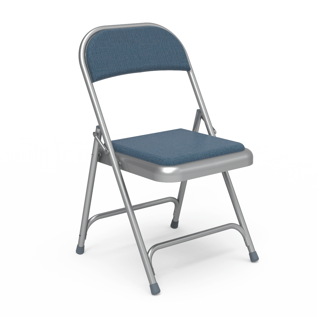 168 Folding Chair Vinyl Upholstered