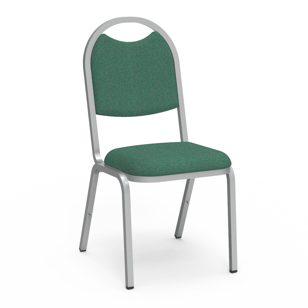 8900 Series Rounded Back Sedona Loden Fabric Silver Mist