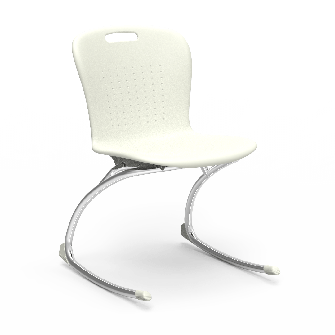 Sage Series Rocking Chair 18in  5th Grade - Adult Moonstone Chrome