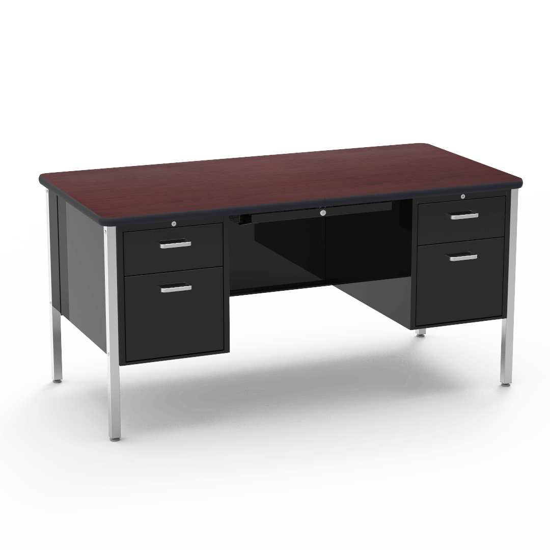 540 Series Teacher Desk Double Pedestal