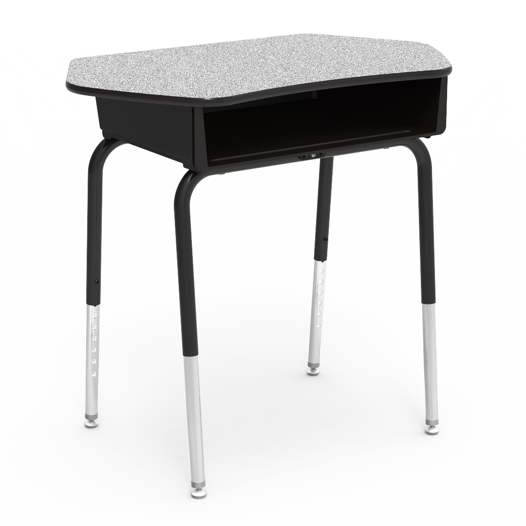 785 Series Collaborative Desk with Plastic Book Box