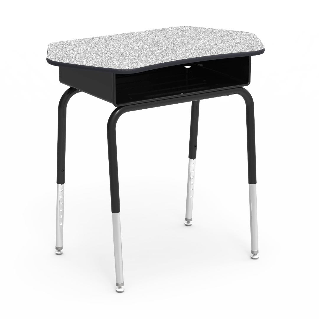 785 Series Collaborative Desk with Metal Book Box