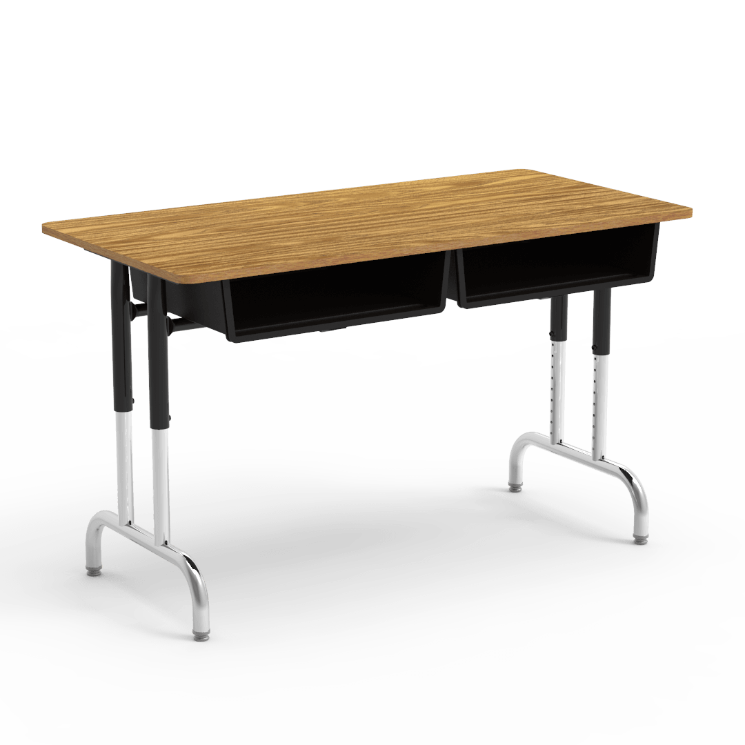7900 Series Desk with Plastic Book Box