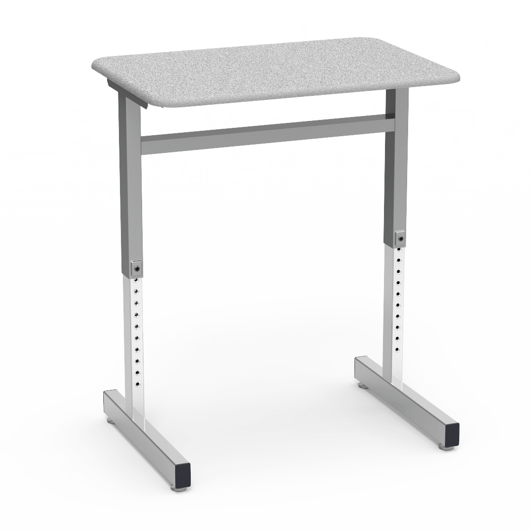 8771 Series Desk 20" x 26" Hard Plastic Top