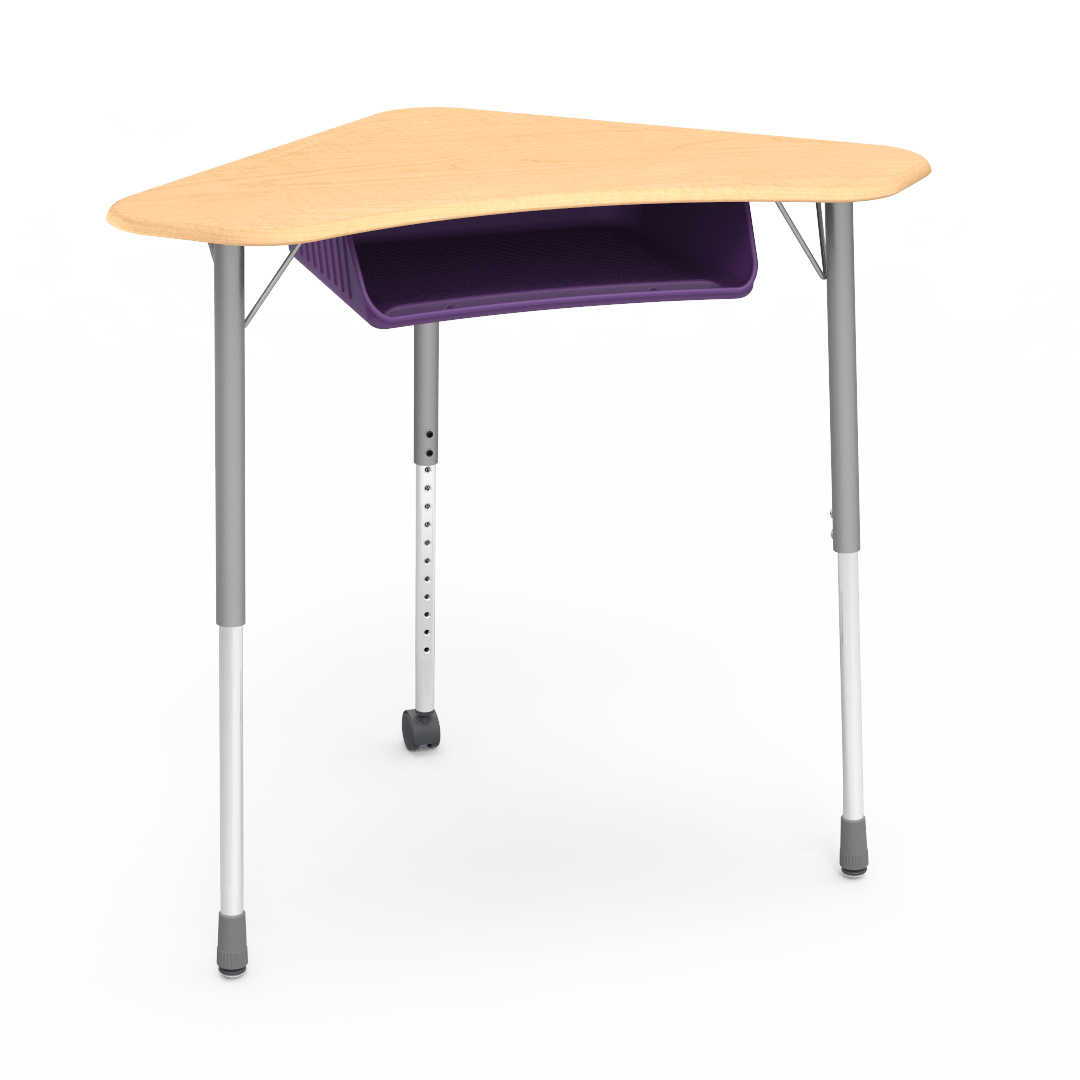 ZUMA Series Boomerang Desk with Book Box
