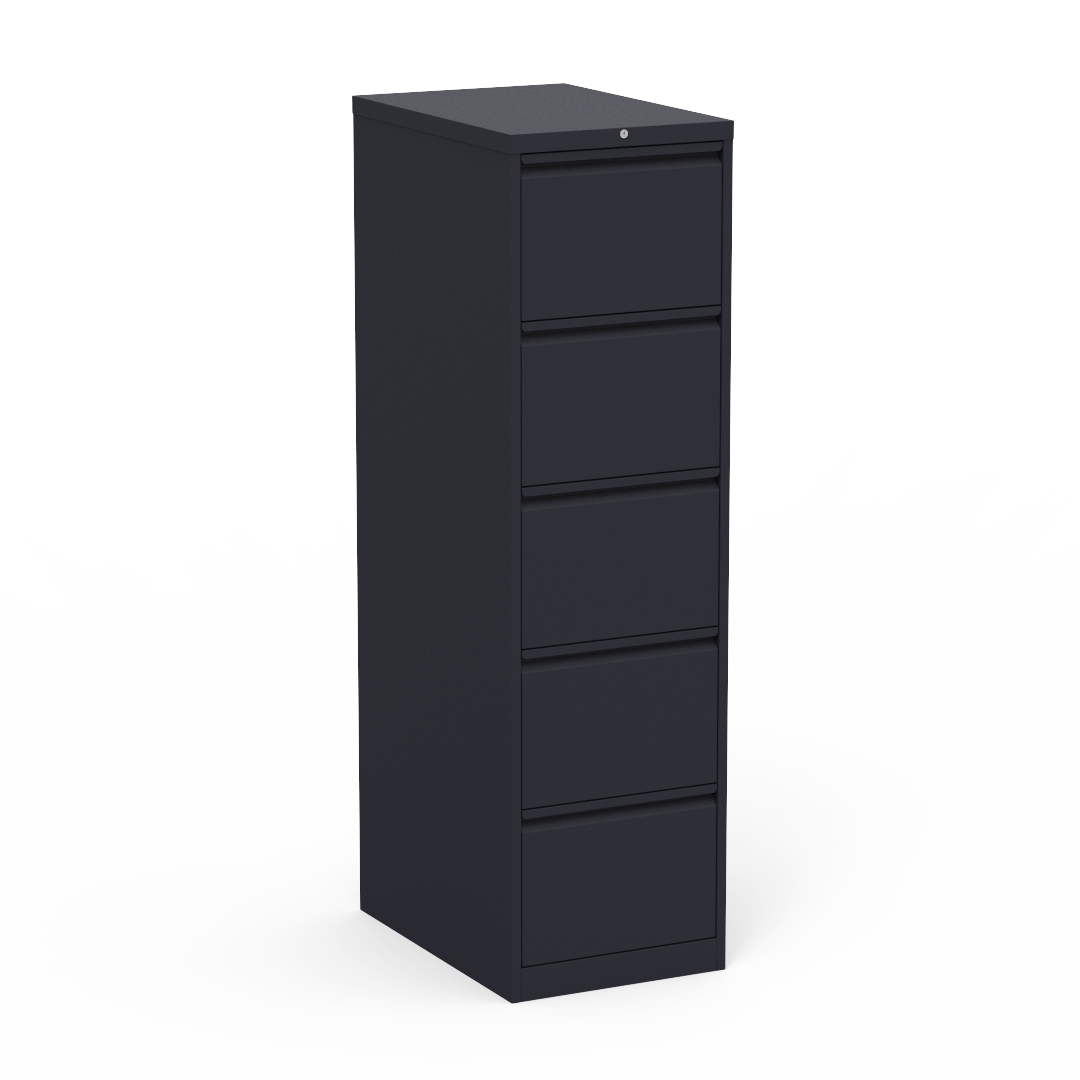 53 Series Vertical File 18" x 27" x 64" Five Legal Drawers