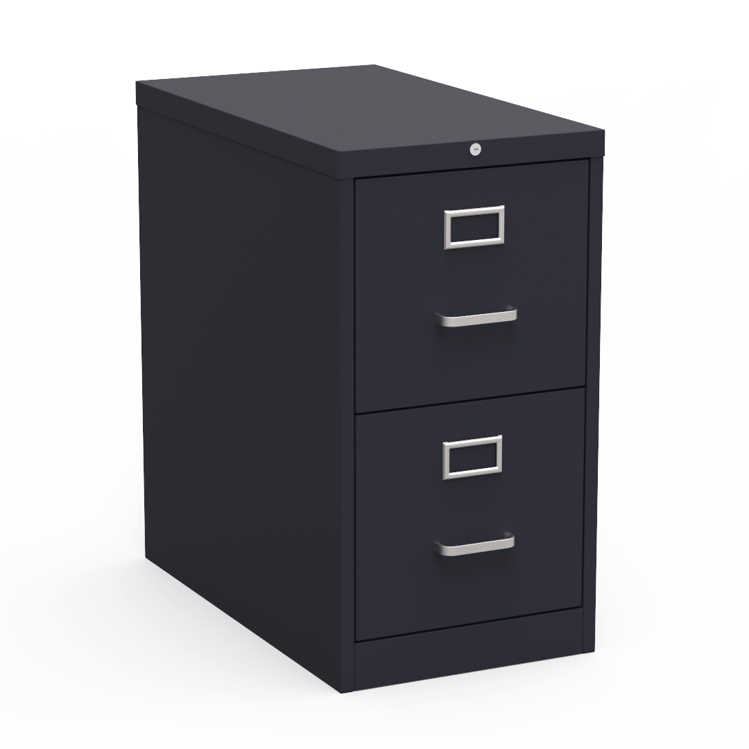54 Series Vertical File 15" x 27" x 28" Two Letter Drawers