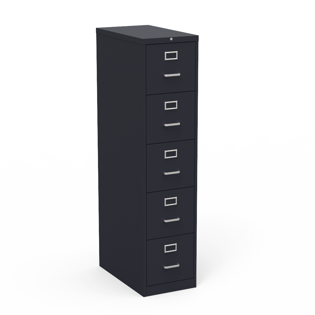 54 Series Vertical File 15" x 27" x 64" Five Letter Drawers