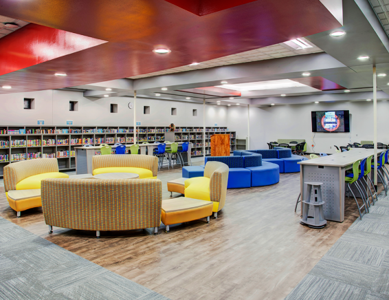 Flexible Spaces for Newly Renovated Junior High