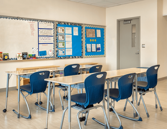 Flexible Spaces for New K-8 School