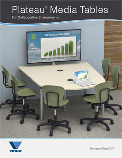 Virco Plateau Media Tables catalog