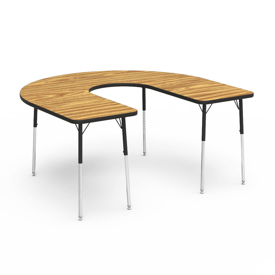 4000 Series Table 60" Horseshoe Deep Center