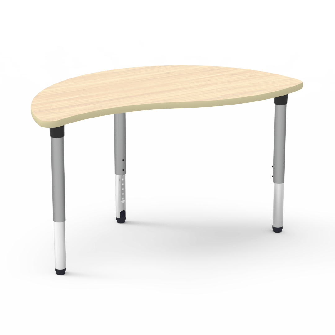 5000 Series Table 54in Nest 24in - 32in Adjustable Asian Sand Blond Tuscani Silver Mist