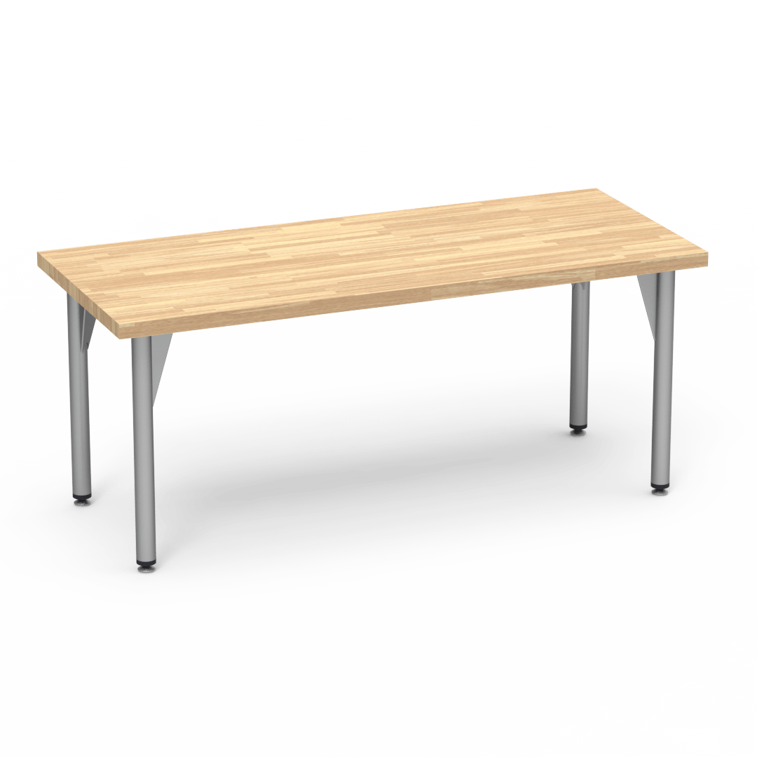 Butcher Block Series Table 30" x 72" Top