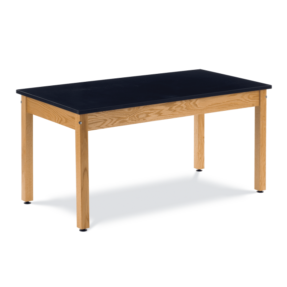Science Table Wood-Frame 30" x 60" Epoxy Resin Top