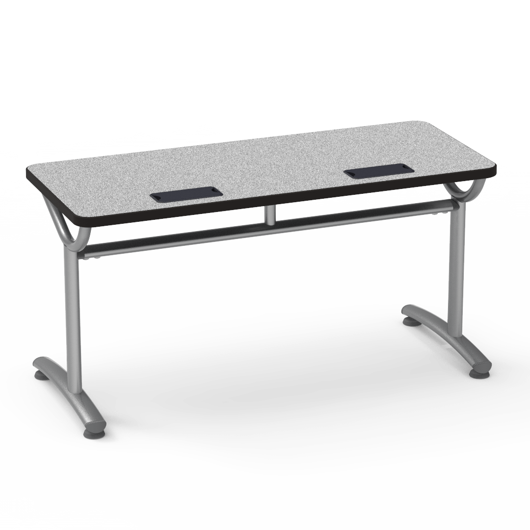TEXT Series Table 20" x 48" Top with 2 Grommets