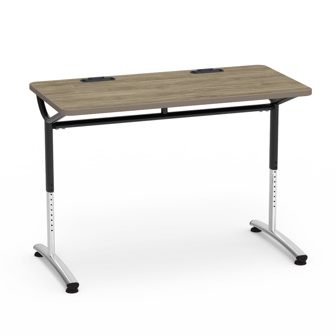 TEXT Series Table 24" x 48" Top with 2 Grommets
